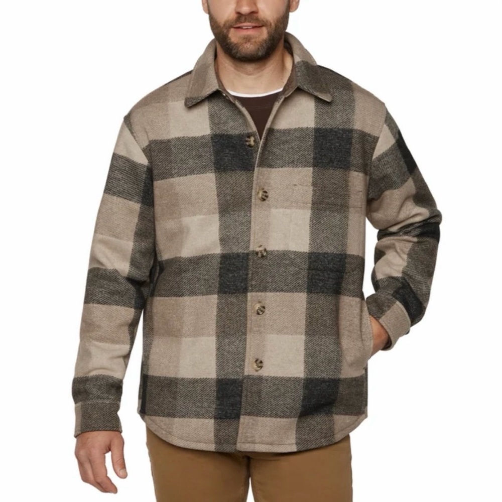 Banana Republic Men's Heritage Shirt Jacket, L